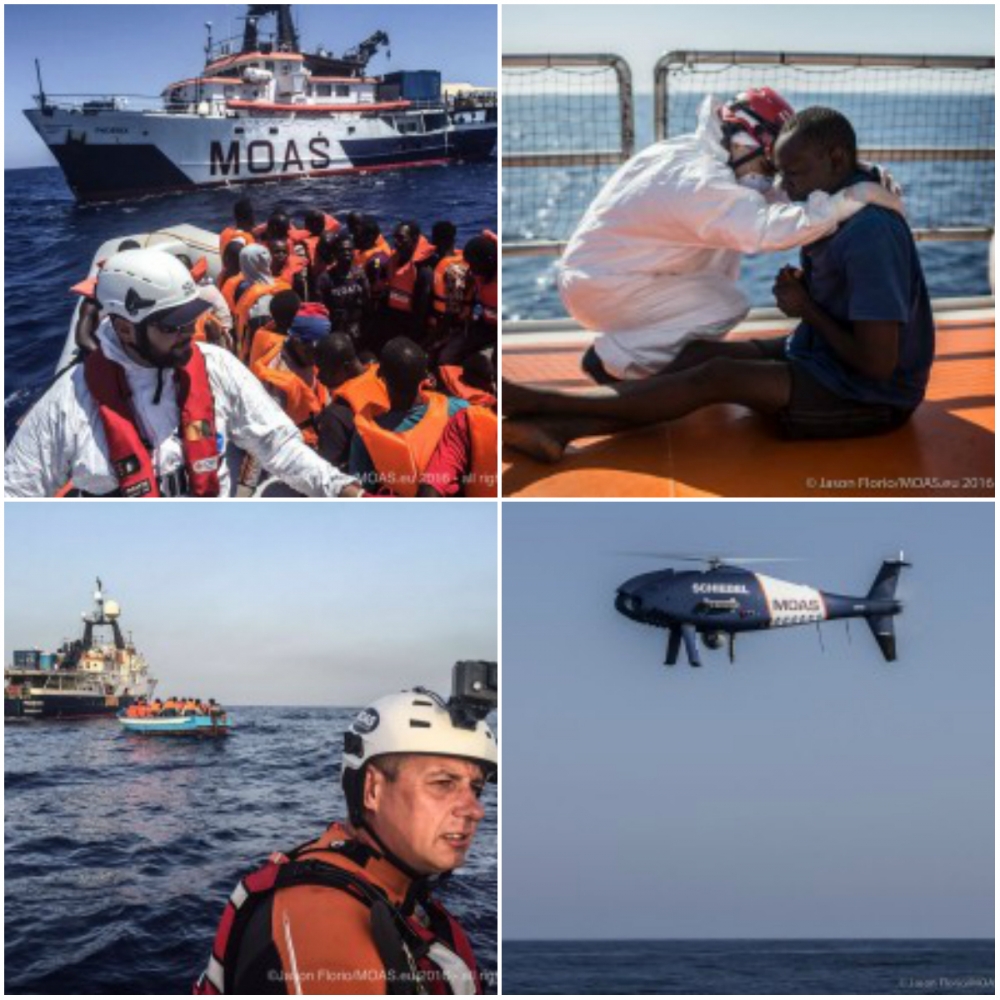 MOAS - Salvataġġ fuq il-baħar megħjun mill-użu ta' drones