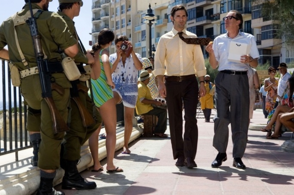 Erik Bana u Geoffey Rush jippassiġġaw Tas-Sliema...jew Tel Aviv taparsi