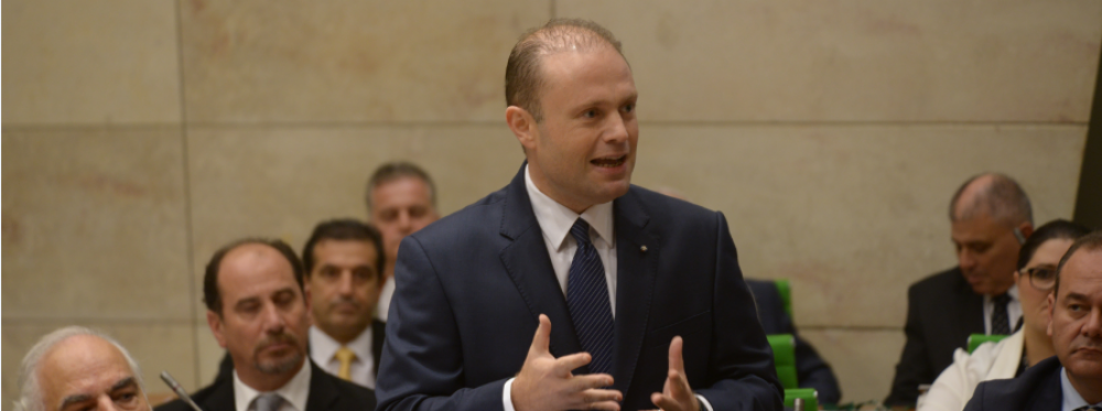 Muscat fil,-Parlament ilejla - ritratt Chris Mangion
