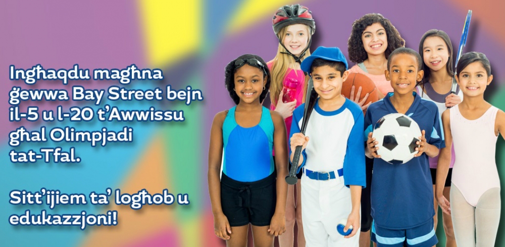 6 ijiem ta' Olimpjadi għat-tfal f'Bay Street