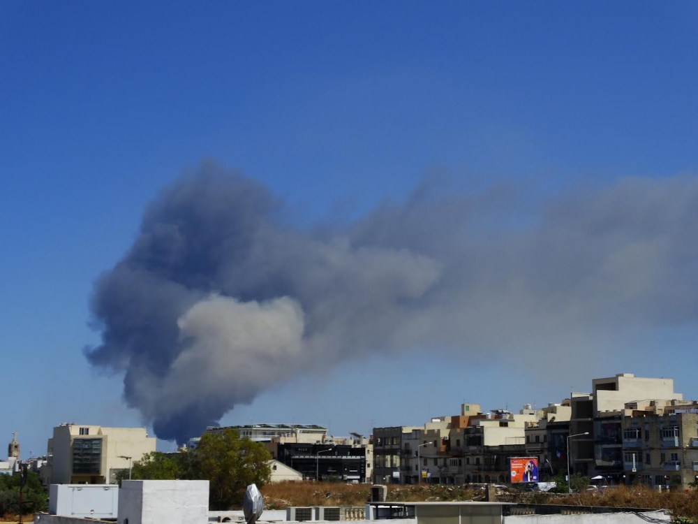 Id-daħna tidher sew minn diversi nħawi, fosthom minn Santa Venera | ritratt: Pascal Aloisio
