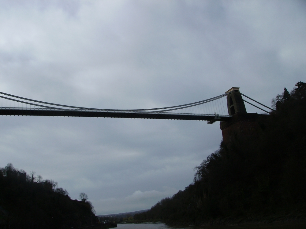 Clifton Bridge fi Bristol