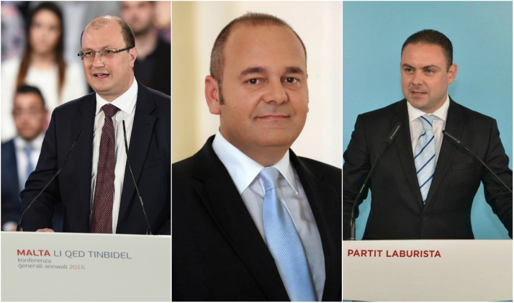 It-tliet kandidati għall-kariga ta Deputat Mexxej tal-PL
