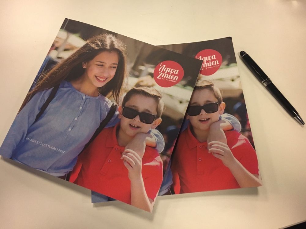 Il-manifest elettorali tal-Partit Laburista għall-elezzjoni ġenerali tat-3 ta' Ġunju