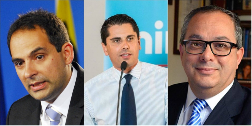 Trevor Degiorgio, Jean Pierre Debono u Alex Perici Calascione jirreżenjaw mill-karigi tagħhom fil-PN