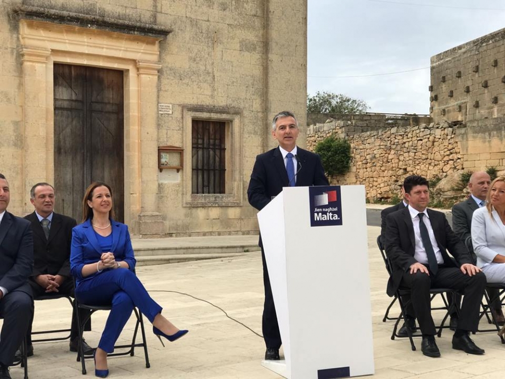 Simon Busuttil fil-Qrendi