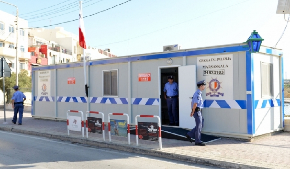 Dik li kienet l-għassa tal-Pulizija f'Marsascala