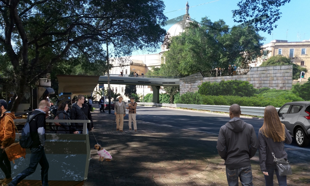 Dehra artistika ta' kif se jkun jidher il-pont