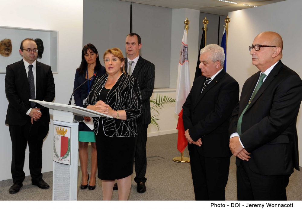 Marie Louise Coleiro talbet lil komunita Maltija fil_belġju biex ikunu parteċipi fil-ġbir ta' fondi għal Malta Community Chestfund