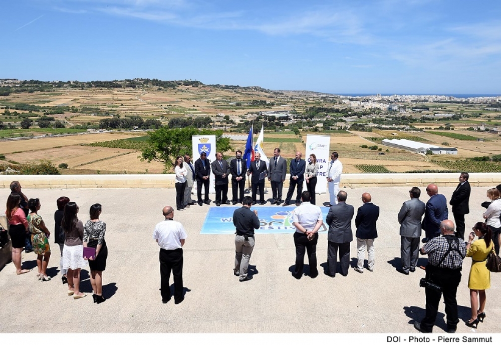 Waqt it-tnedija fil-Ġnien tal-Għarusa tal-Mosta 