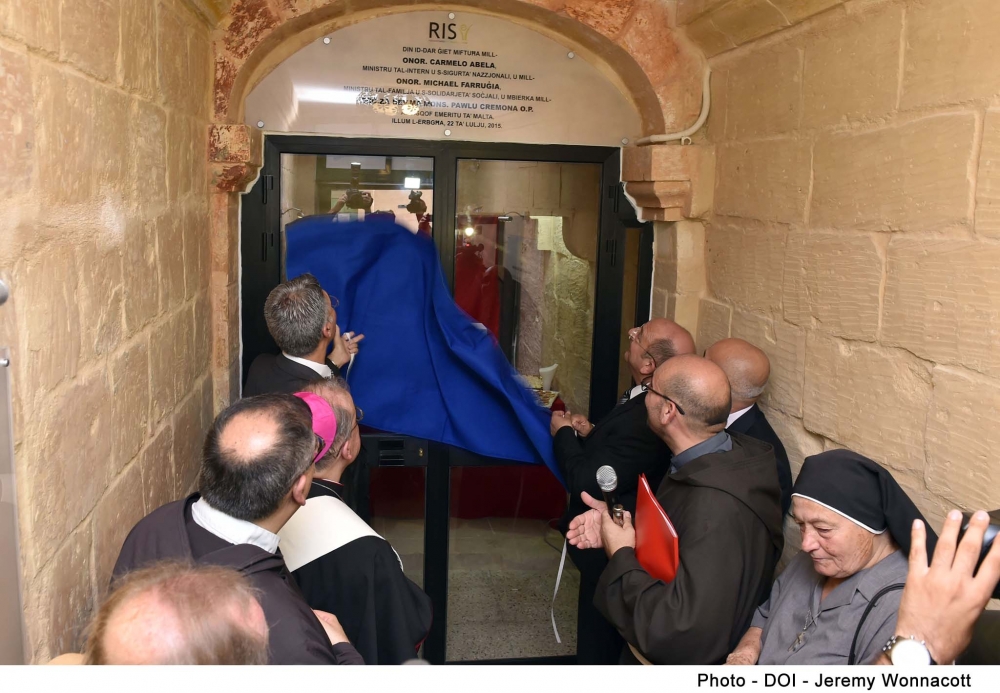 Il-ftuħ tad-Dar Sister Maria Adele Baldacchino fil-Belt Valletta