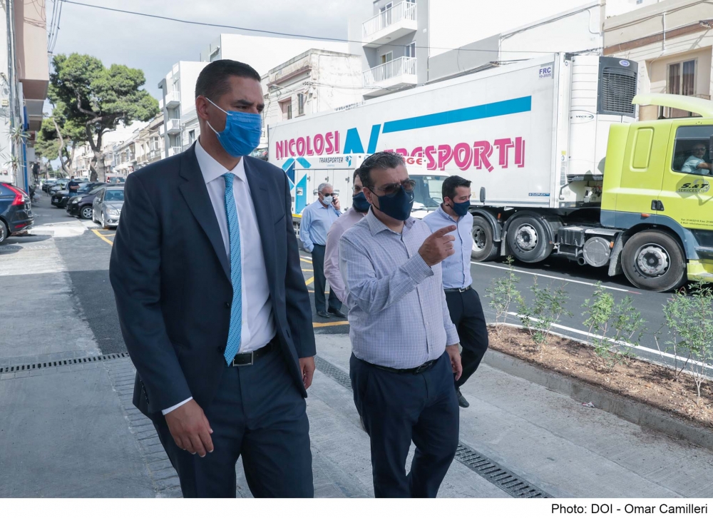 Il-Miniustru Borg u Frederick Azzopardi