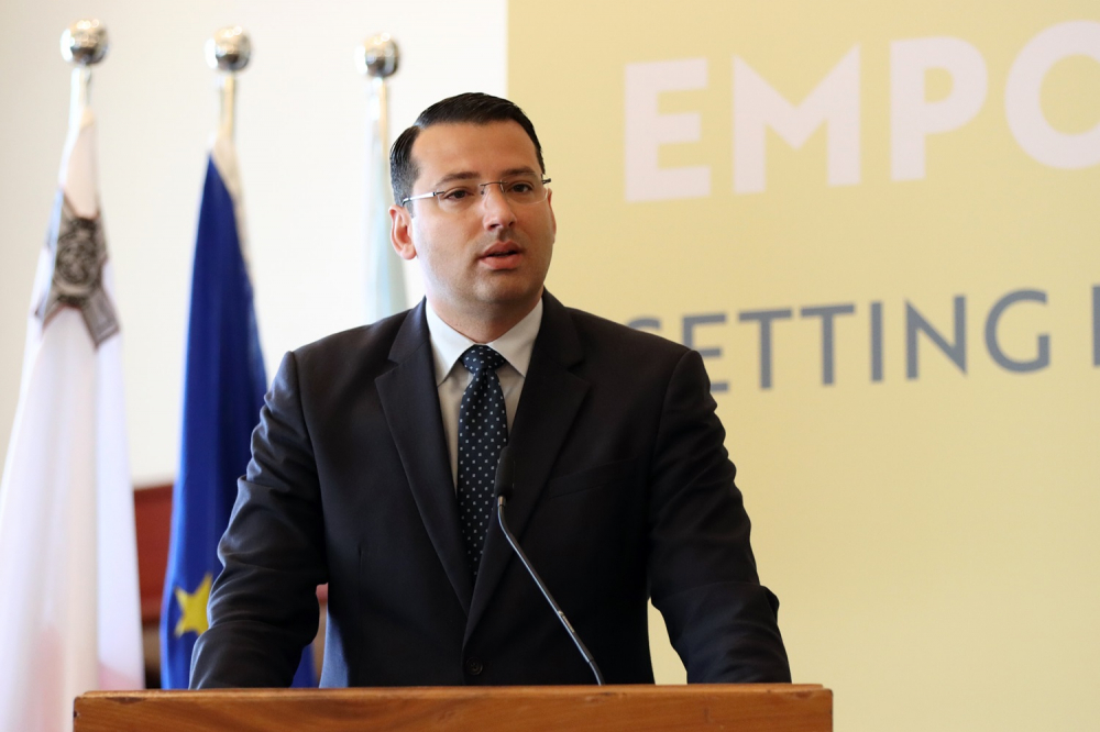 Il-Ministru għall-Ġustizzja u s-Settur tal-Kostruzzjoni Jonathan Attard