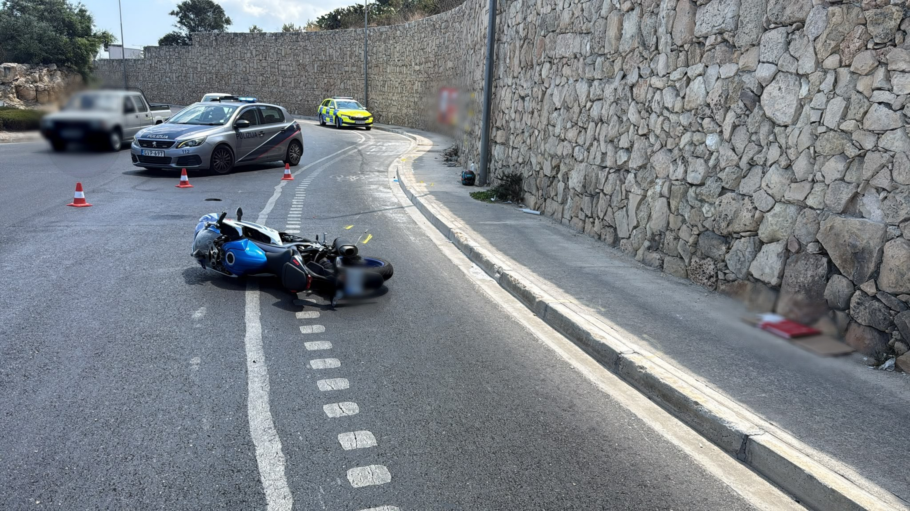 Żagħżugħ ta’ 28 sena jweġġa’ gravi wara li waqa’ minn mutur fis-Swieqi