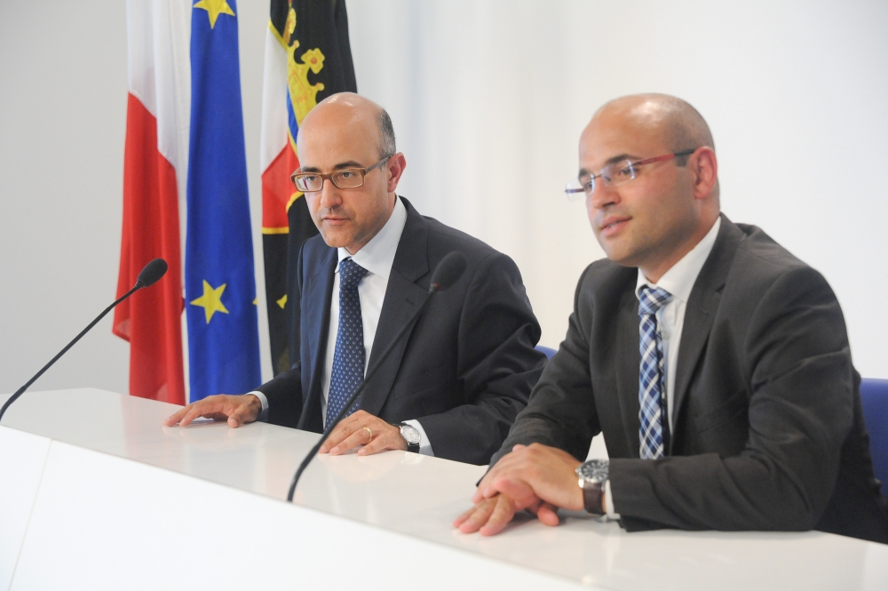 Jason Azzopardi f’konferenza tal-aħbarijiet 