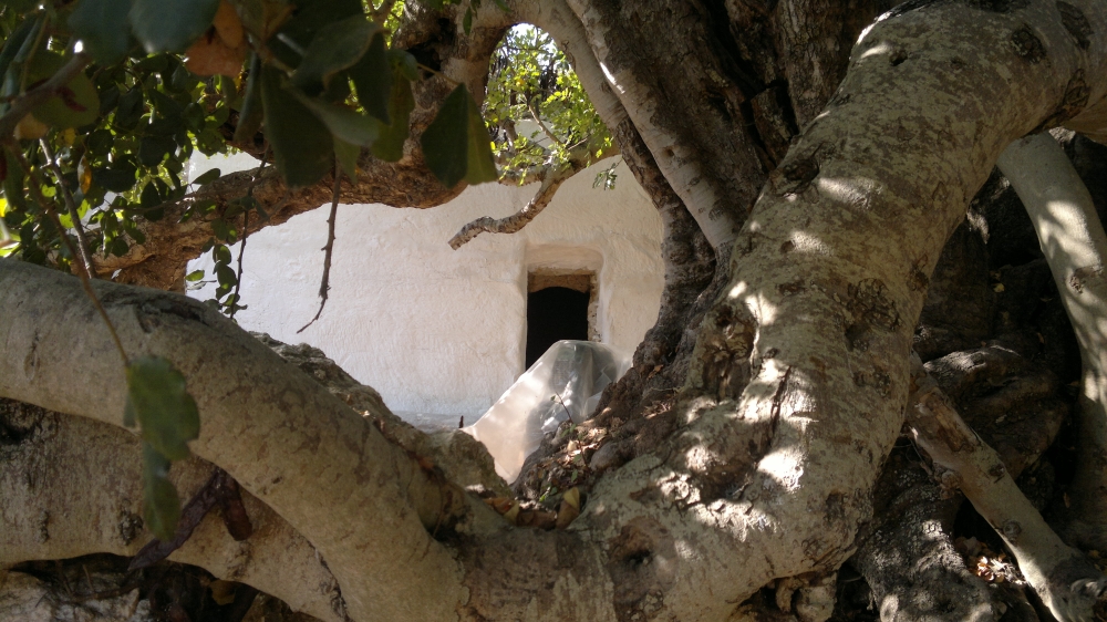 Il-Qabar ta' Ġesu, mibni f'għar fil-'Heritage Trail' tax-Xemxija