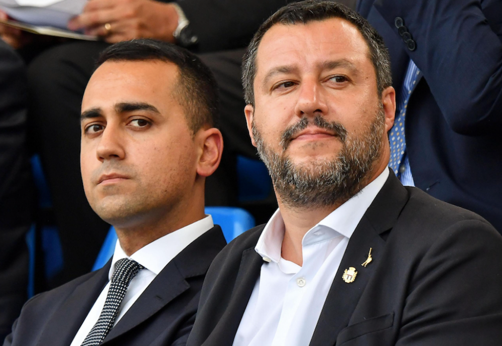 Matteo Salvini u ħdejh Luigi Di Maio
