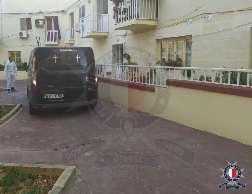 Il-post tad-delitt f'Santa Luċija 