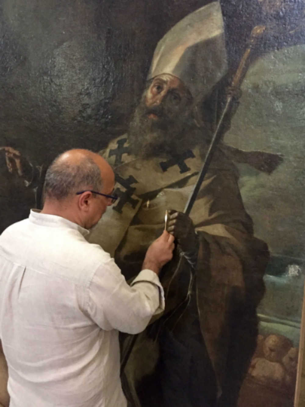 Ristawr fuq il-Pittura ta' San Nikola, ta' Mattia Preti