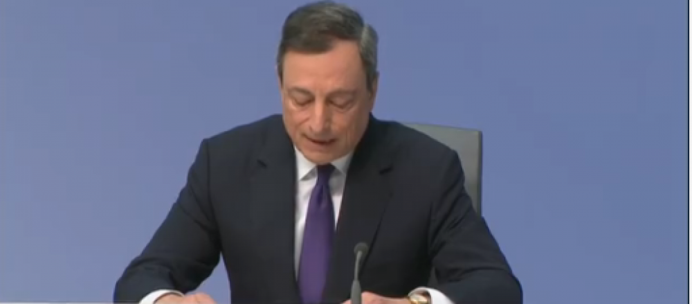 Il-president tal-ECB jindirizza l-konferenza 