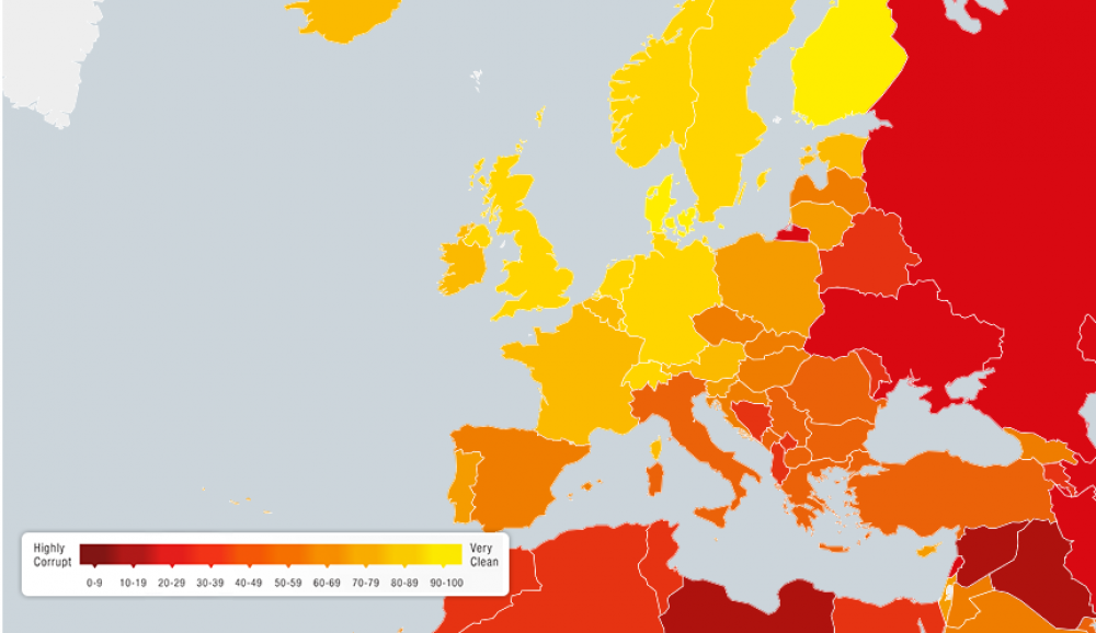 Malta ġiet fl-20 post fost it-28 pajjiż tal-UE