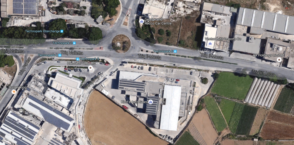 xogħolijiet mar-roundabout qed iżidu t-traffiku lejn il-Mosta u n-Naxxar, sat-triq tal-Balal