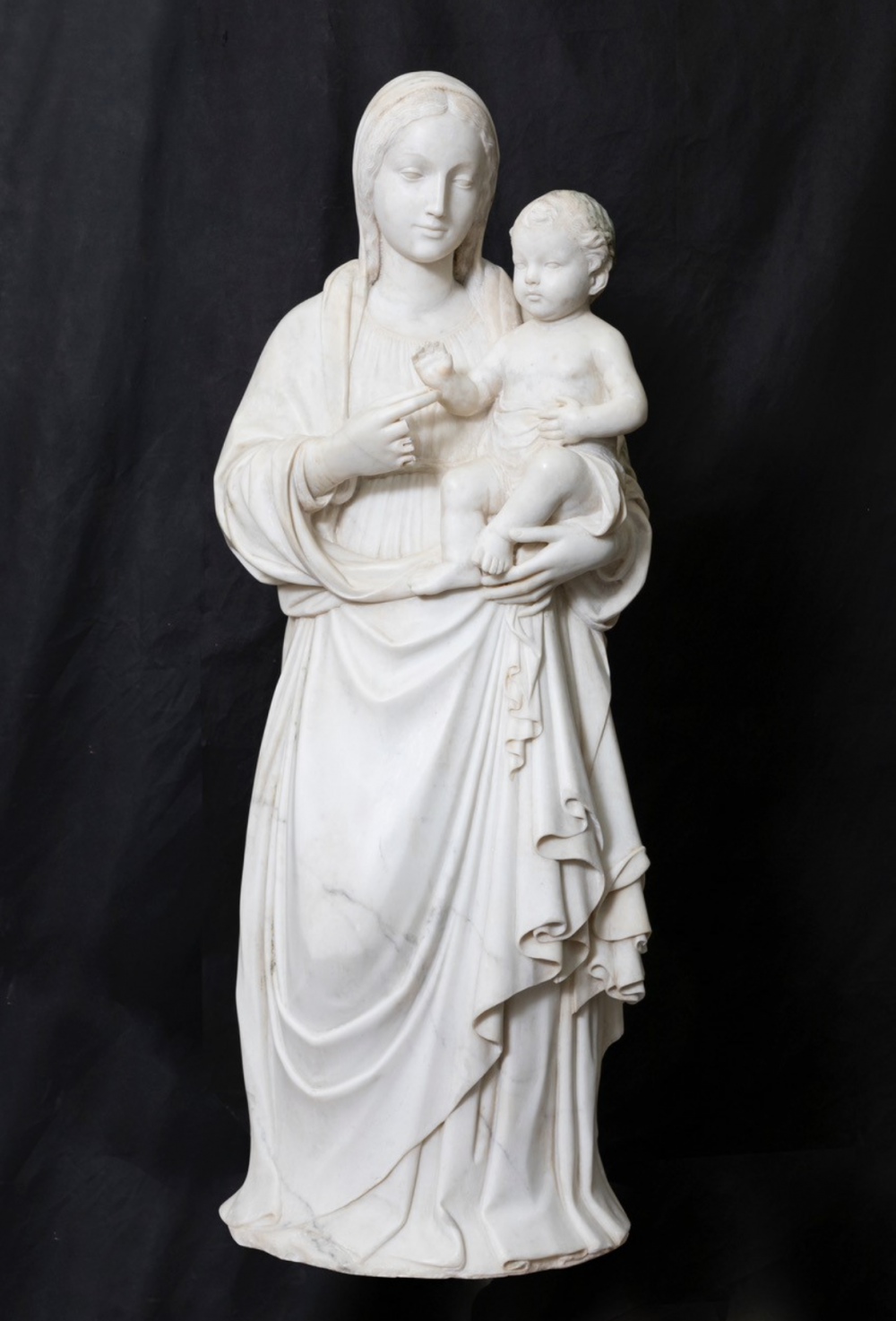 L-istatwa li tat l-isem lill-knisja ta' Ġieżu (Ritratt ta' Ramon Portelli)
