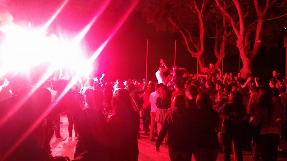 Ritratt miċ-ċelebrazzjonijiet  tal-bieraħ fil-quadrangle tal-Università - Ritratt - Aidan Micallef - Facebook