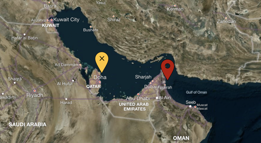 Attakki fuq żewġ bastimenti u impjanti tal-gass qrib il-Qatar