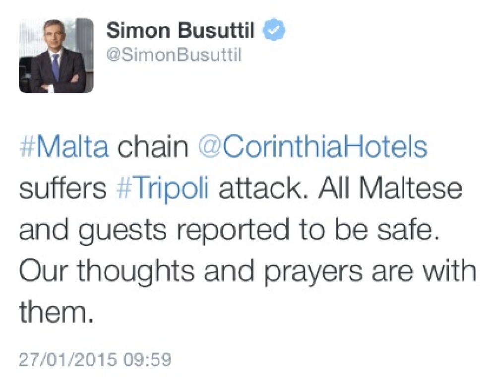 Simon BUsuttil jikkumenta fuq il-każ tal-Corinthia