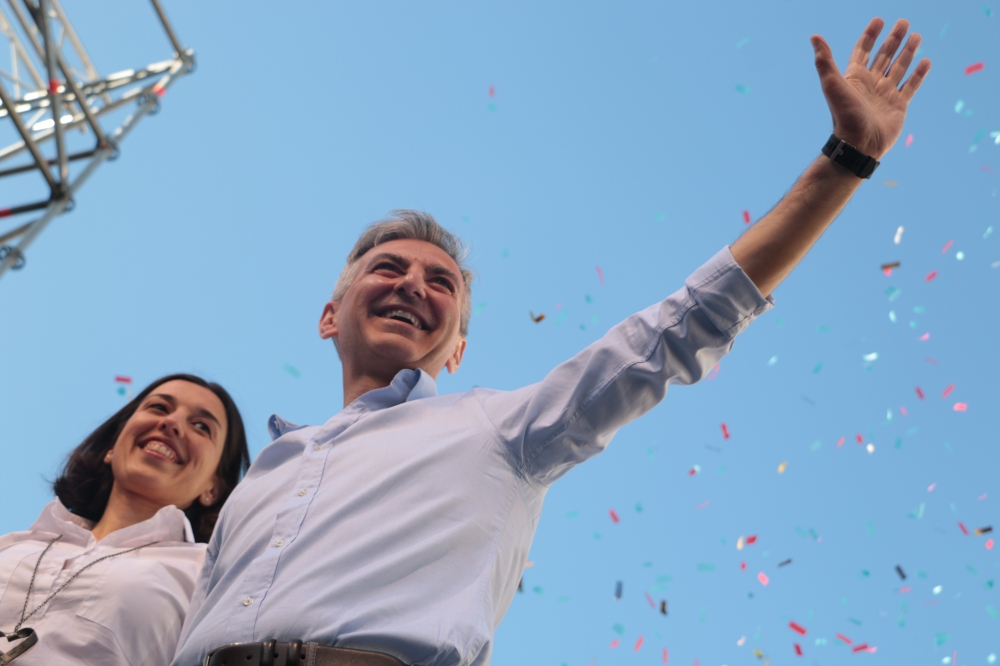 Simon Busuttil u s-sieħba tiegħu Kristina Chetcuti | Ritratt Marc Edward Pace Portanier