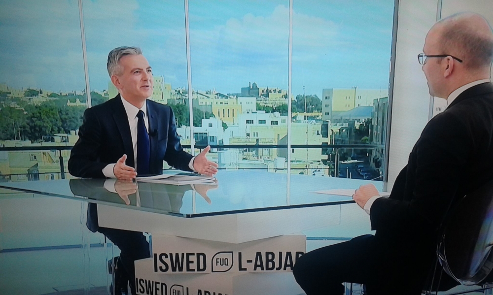 Il-Kap tal-Oppożizzjoni Simon Busuttil