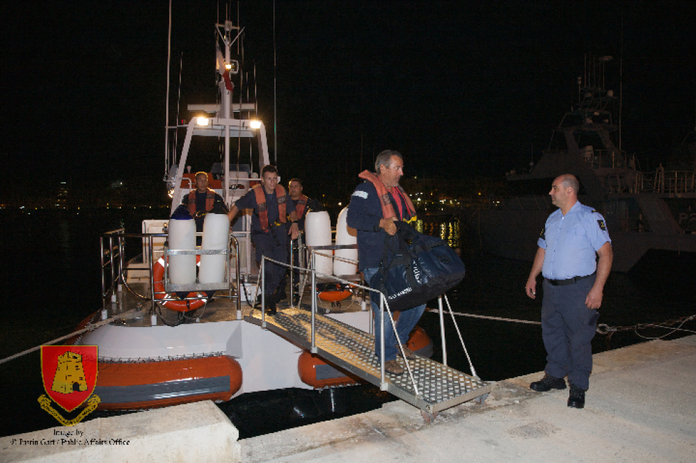 Il-baħri Spanjol inġieb Malta permezz tal-Forzi Armata ta'Malta