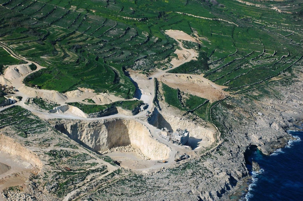 Il-barriera Ta' Muxi f'Għawdex