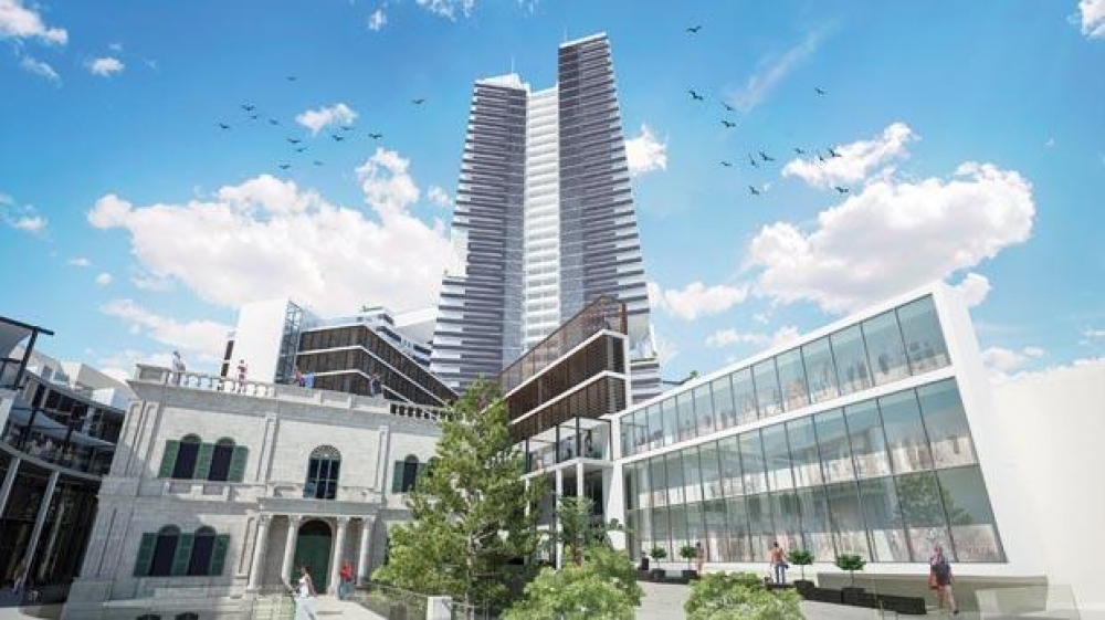 Il-Proġett propost għaż-żona ta' TownSquare f'Tas-Sliema