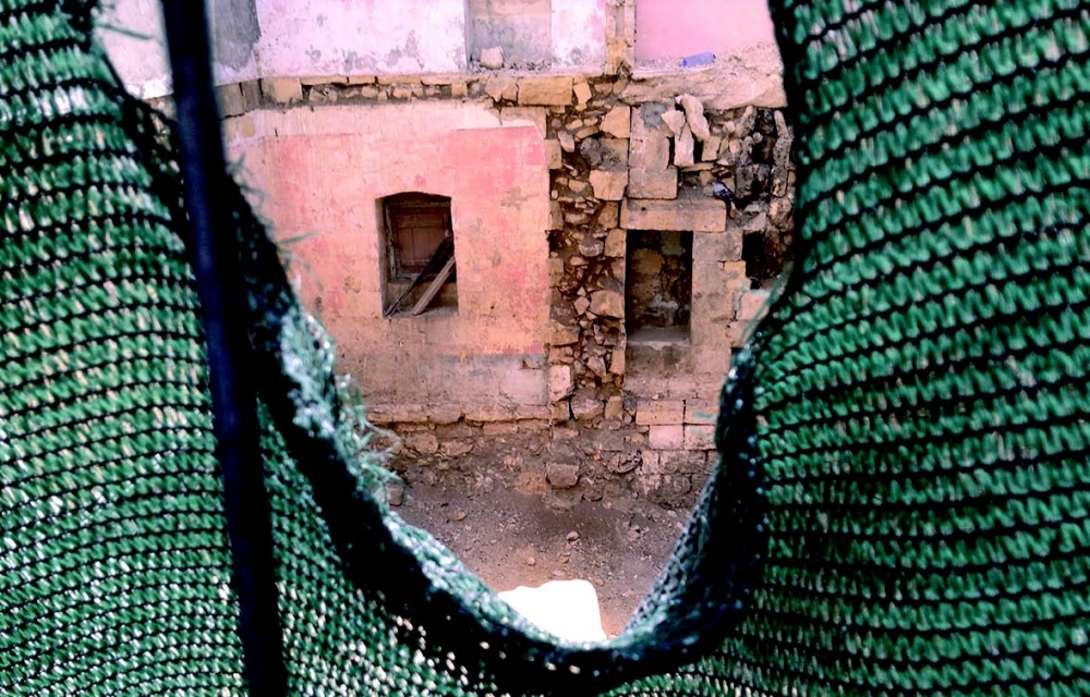 Il-post fi Triq il-Palma fejn allegatament instab xi għadam uman 