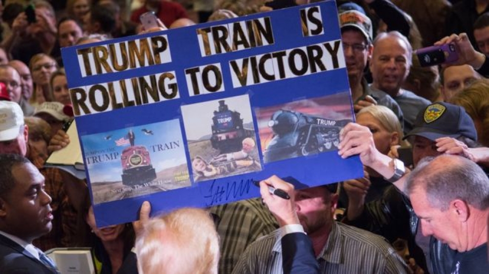 Trump riesaq lejn rebħa konsiderevoli