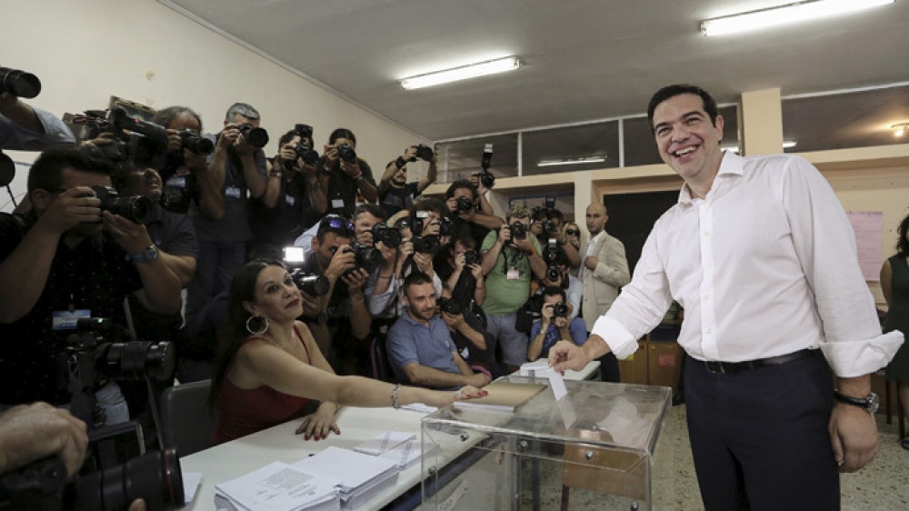 il-PM Grieg Tsipras jivvota dalgħodu 