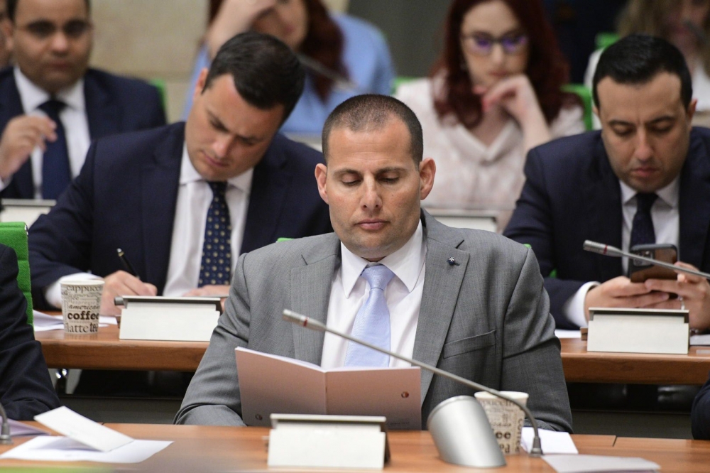 Il-Prim Ministru Robert Abela waqt id-Diskors tal-President