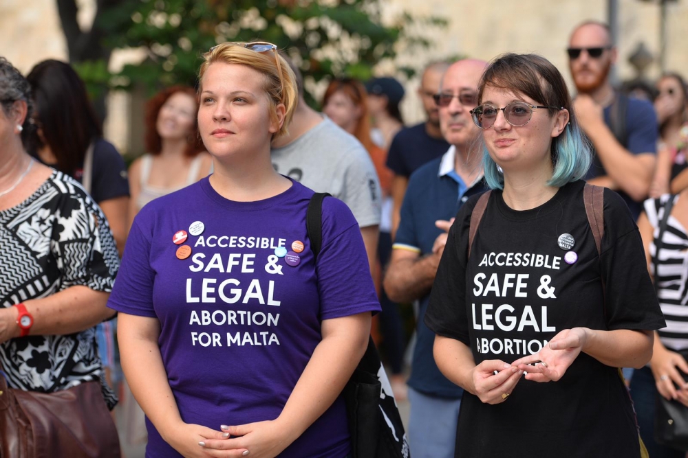 Attivisti favur li l-abort isir legali f'Malta