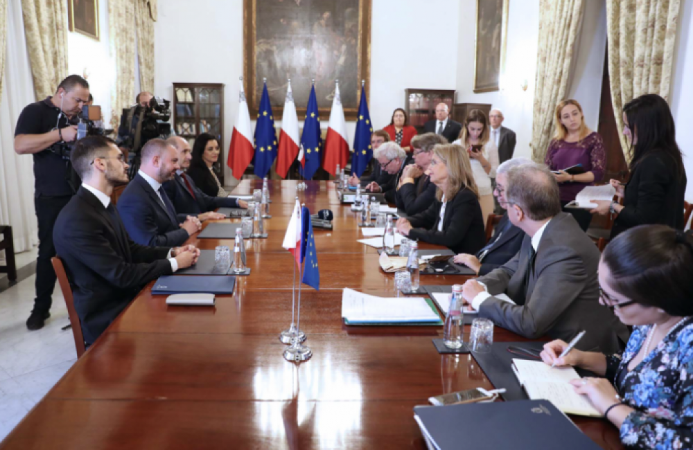 Il-laqgħa tal-Kummissjoni ta' Venezja mal-Gvern Malti