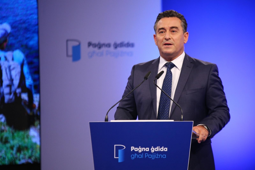 Il-Kap tal-PN Bernard Grech