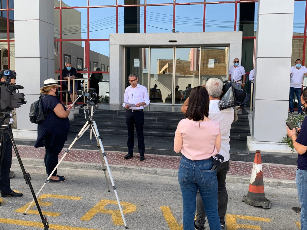 Robert Aquilina dalgħodu quddiem iċ-ĊNL
