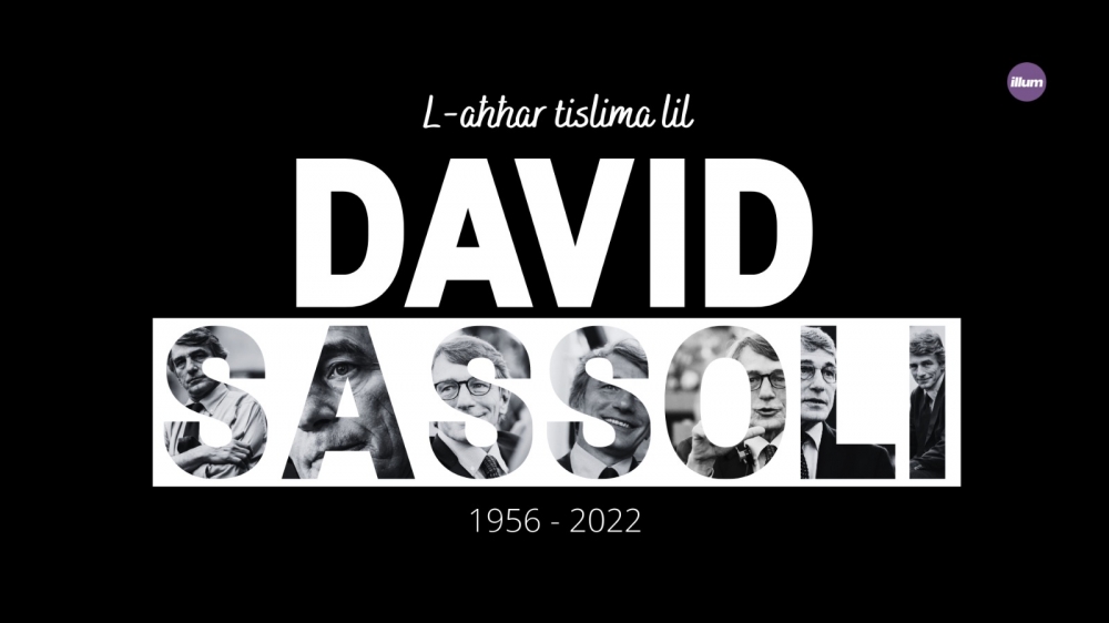 Illejla l-Parlament Ewropew ifakkar lil David Sassoli