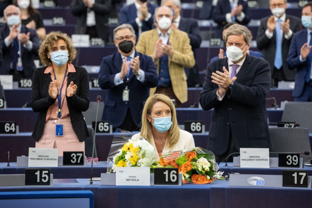 Roberta Metsola ftit wara li tħabbret ir-rebħa tagħha