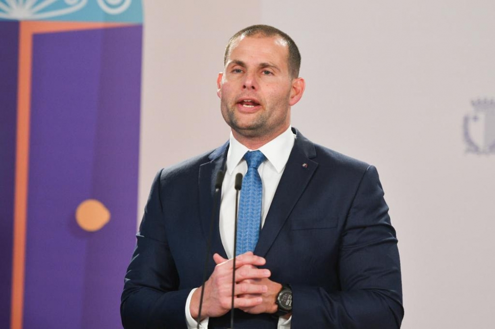Il-PM Abela waqt il-konferenza li fiha ħabbar l-iskema