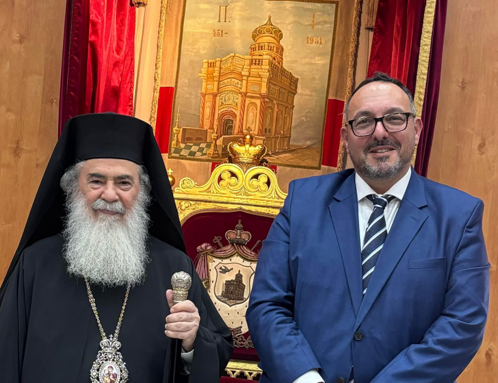 Aquilina mal-Patrijarka Ortodoss ta’ Ġerusalemm, HB Theophilos III