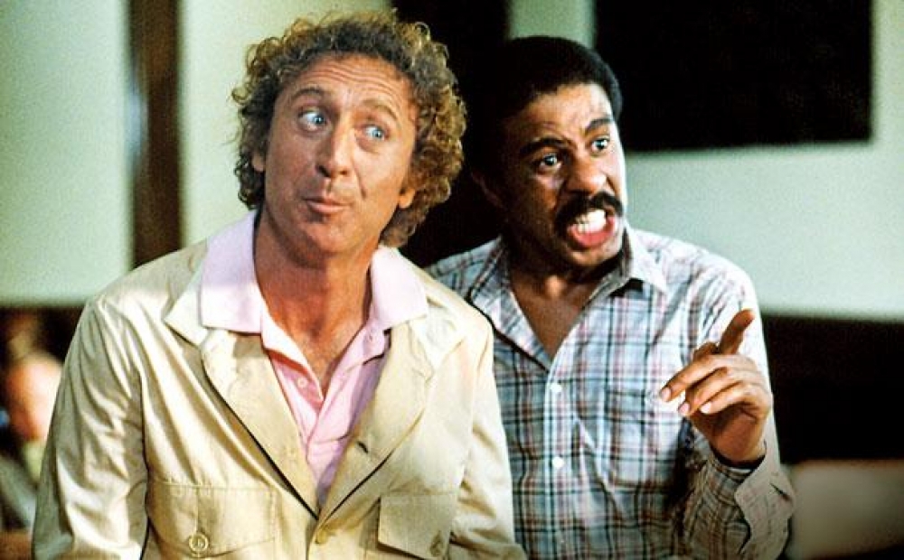 Ma' Richard Pryor, f'wieħed mill-ħafna films li għamlu flimkien
