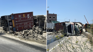 Ħabta bejn trailer u trakk tagħlaq Triq Ħal Far f’Birżebbuġa