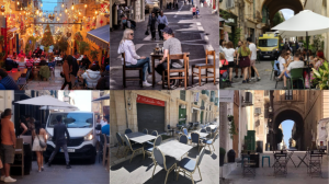 Minn Triq ir-Repubblika għal Strada Stretta, m’hemmx fejn toqgħod labra